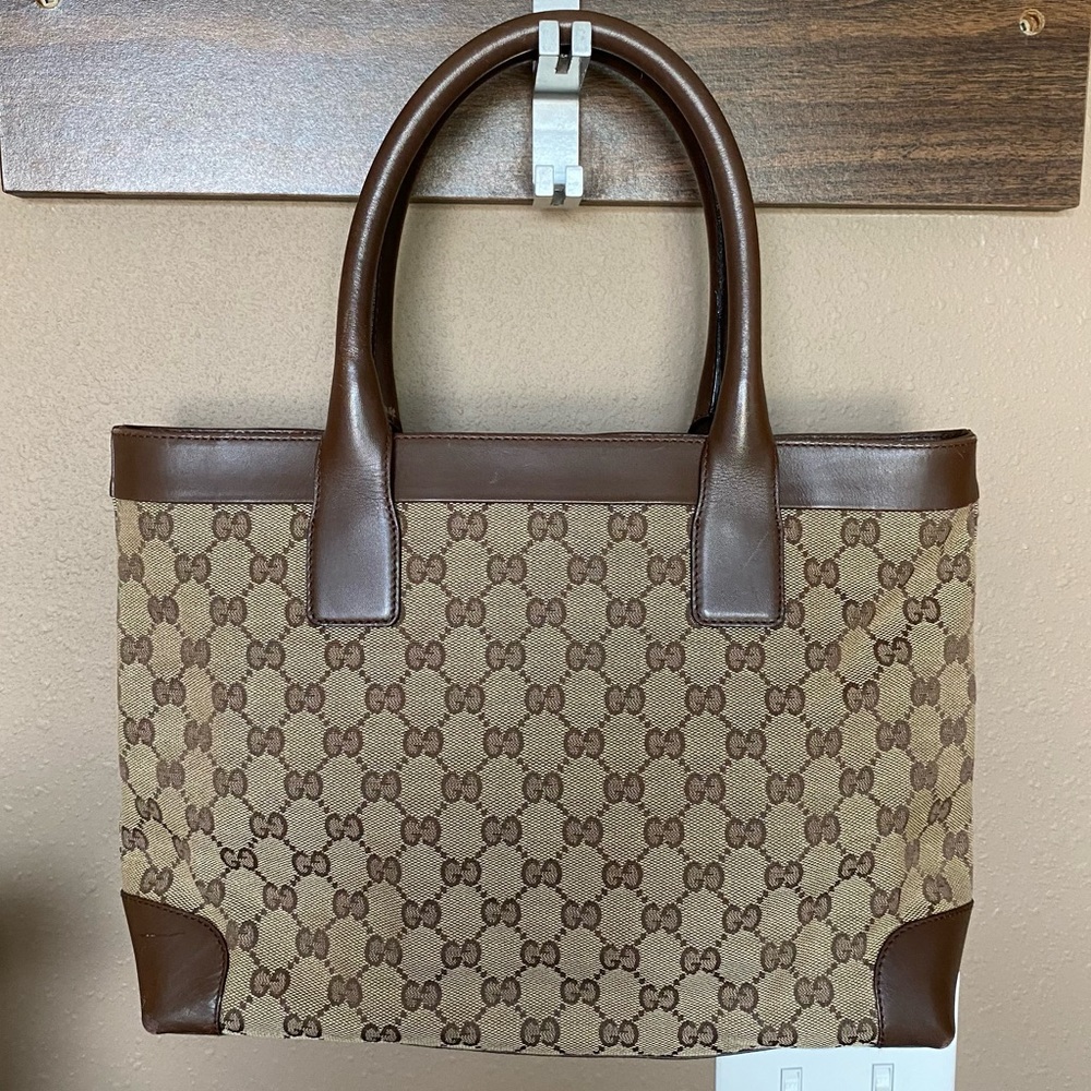 Certified Authentic Gucci small tote